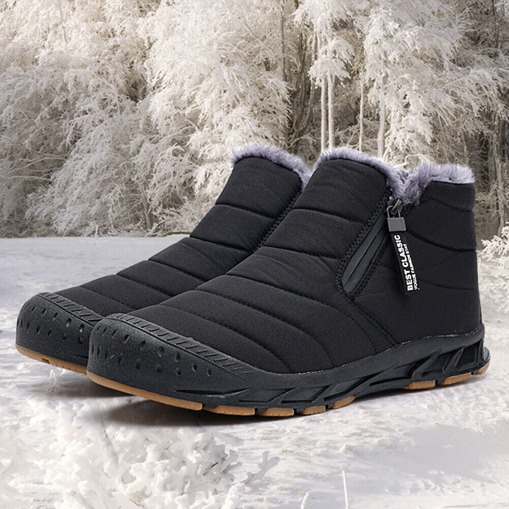 The Alpine Quilted Warm-Lining Winter Boots