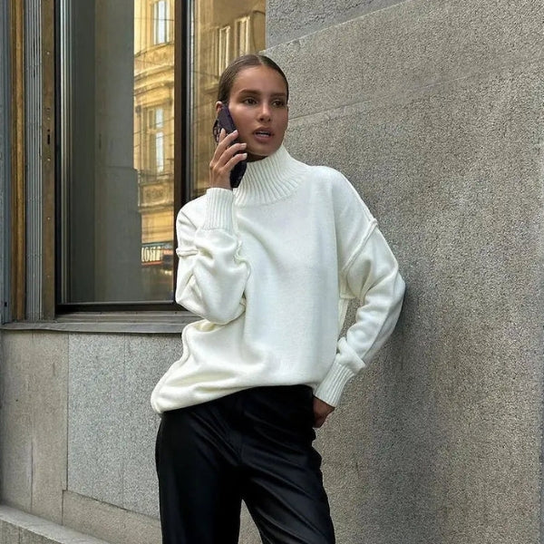 The Stockholm Ribbed Turtleneck Sweater