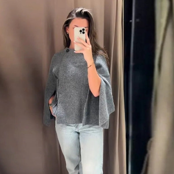 The Aspen Tie-Waist Batwing Cardigan