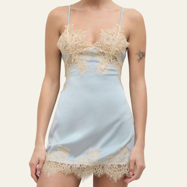 The Riviera Criss-Cross Lace Lingerie Set