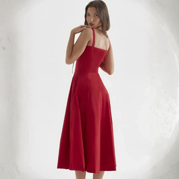 The Sorrento Bustier-Style Midi Dress