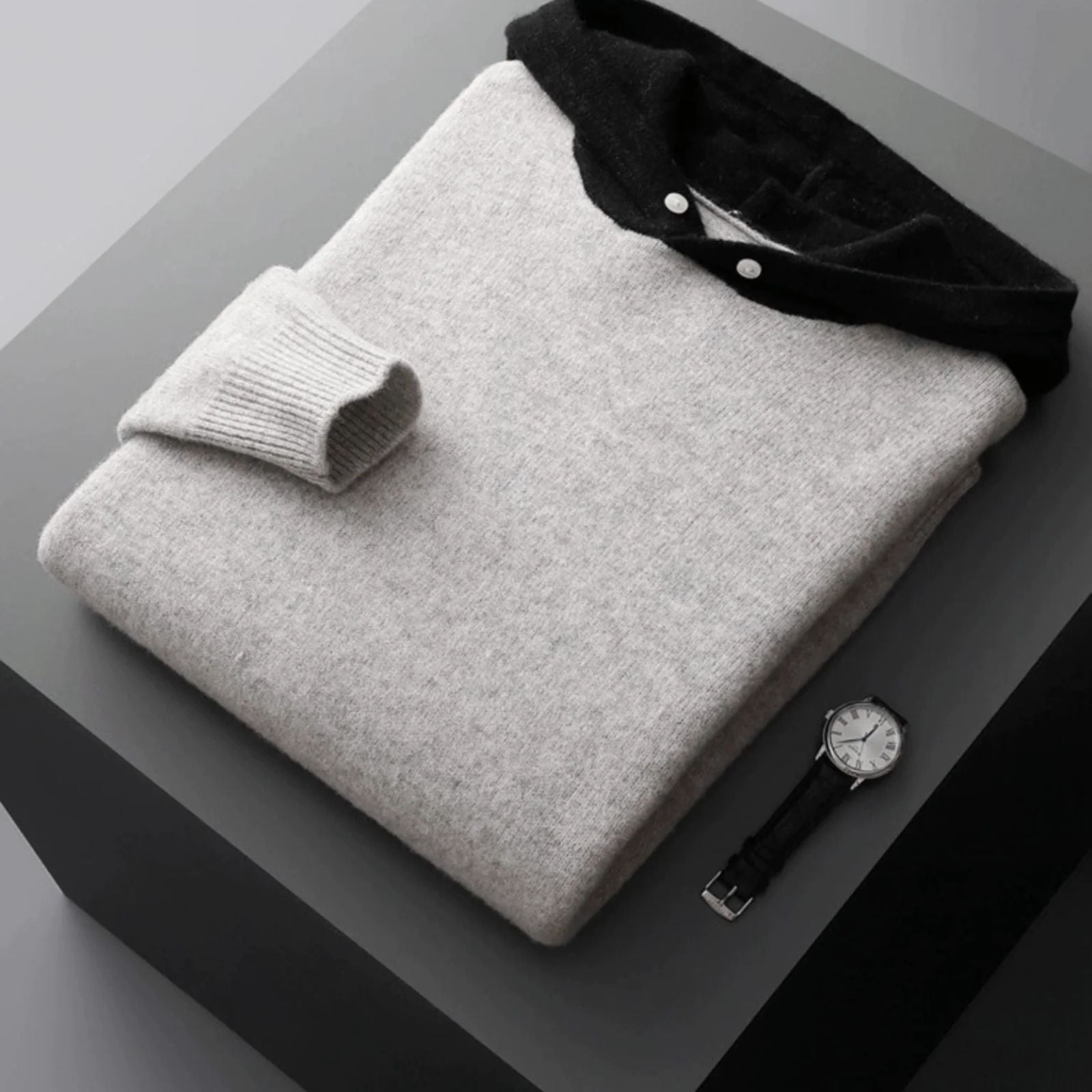 The Lucerne Merino Wool Pullover Hoodie