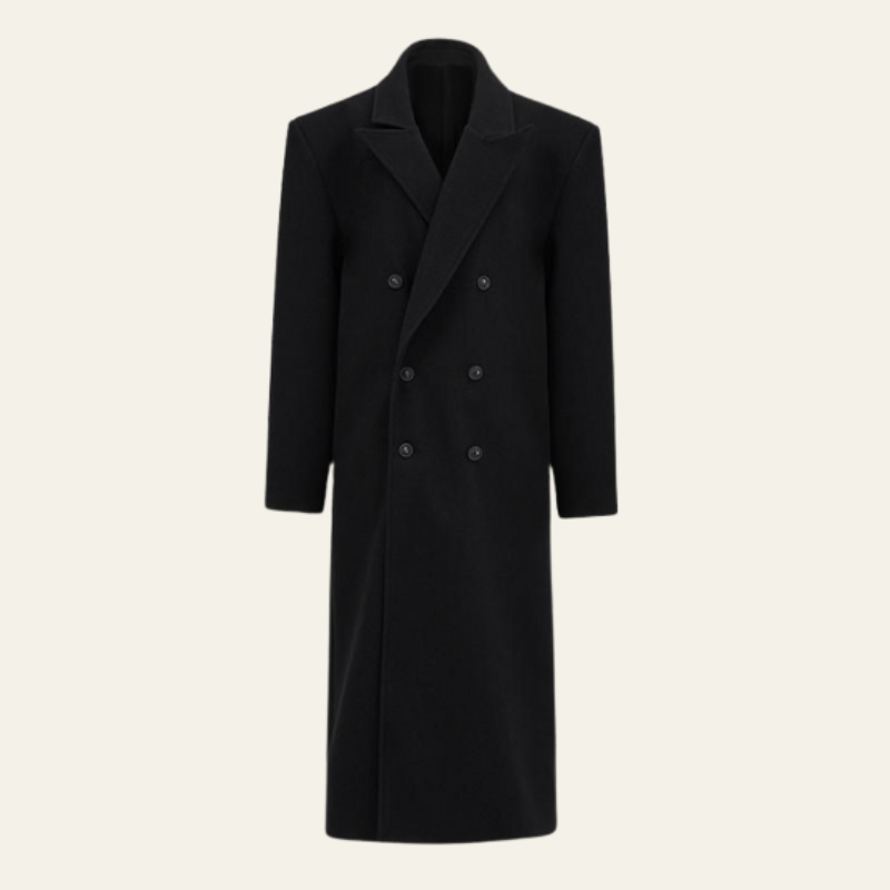 The Edinburgh Wool Double-Breasted Coat