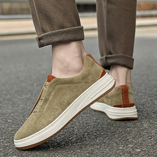 The Porto Elastic-Panel Slip-On Sneakers