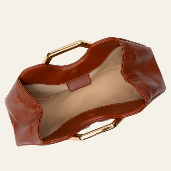 The Siena Sculptural Handle Handbag