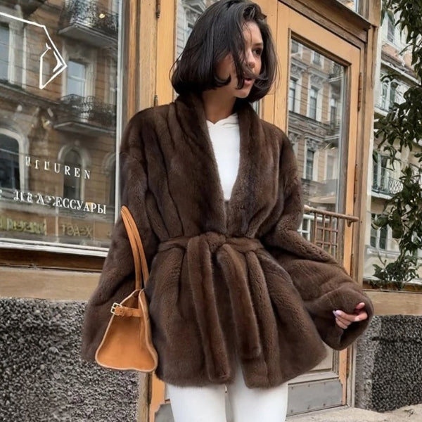 The Aspen Belted Plush Jacket