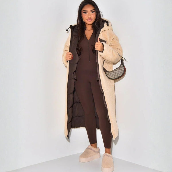 The Oslo Reversible Hooded Puffer Coat