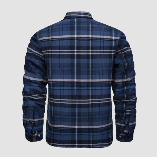 The Aspen Quilted Flannel Overshirt