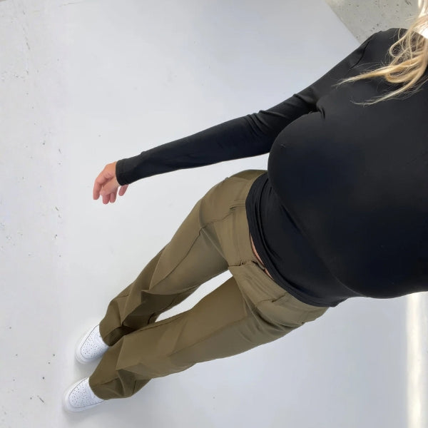 The Milan Tailored Wide-Leg Trousers