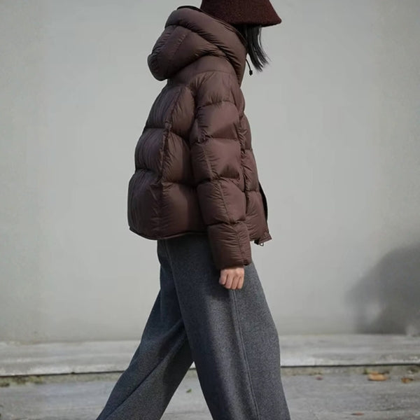 The Aspen Hooded Quilted Puffer Jacket