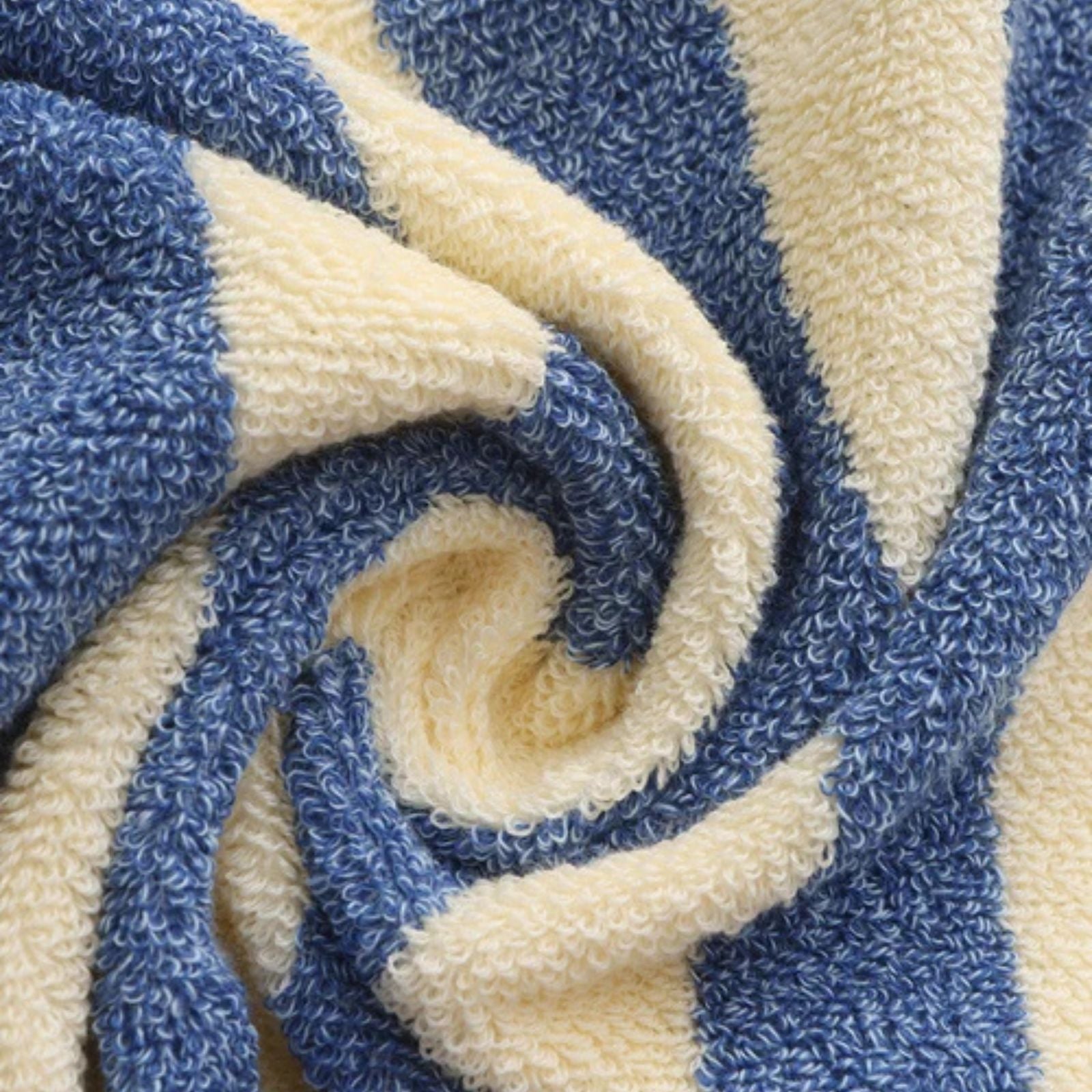The Riviera Coastal Stripe Hand Towel