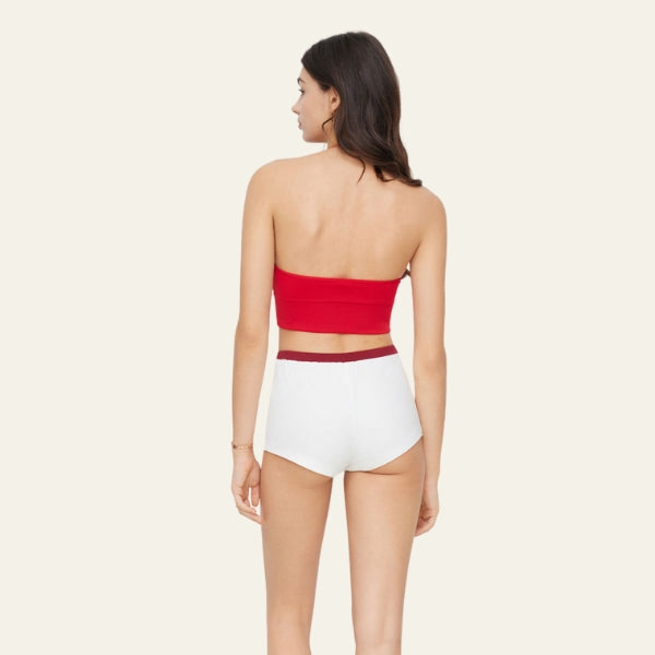 The Santini Ribbed Seamless Active Bra