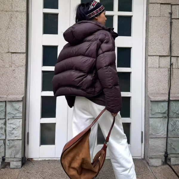 The Aspen Hooded Quilted Puffer Jacket