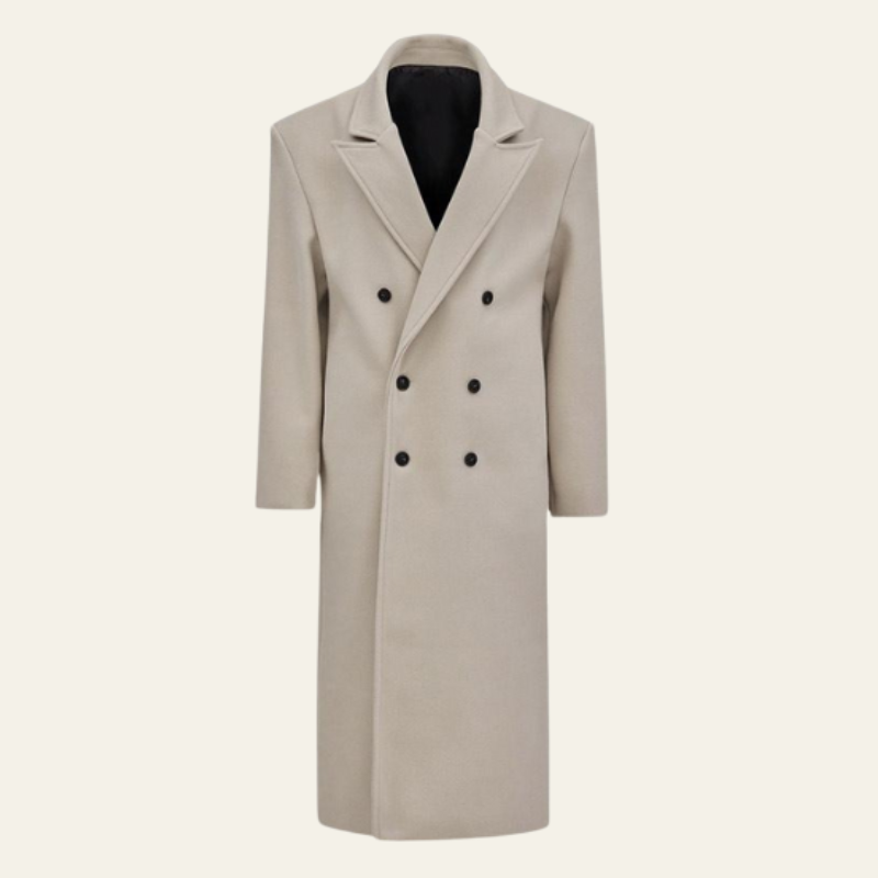 The Edinburgh Wool Double-Breasted Coat