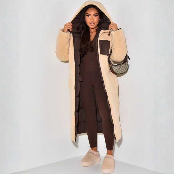 The Oslo Reversible Hooded Puffer Coat