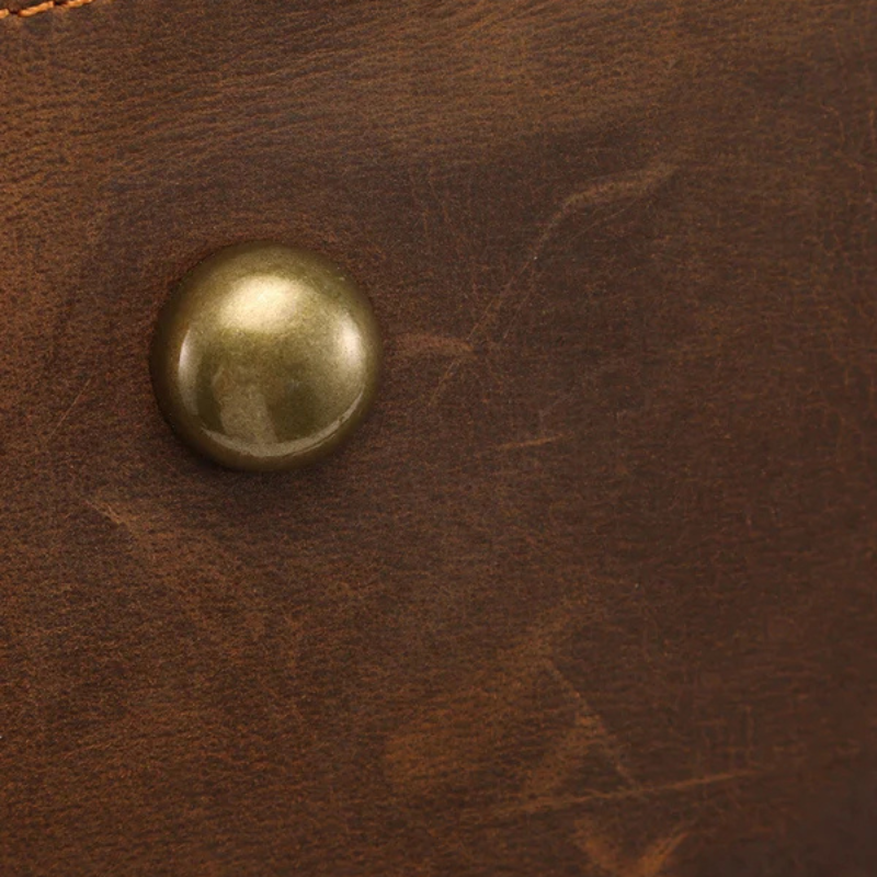 The Lucerne Leather Weekender Bag