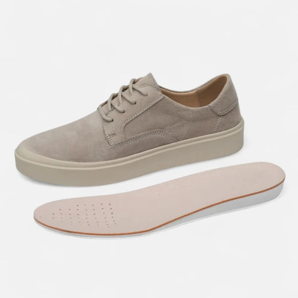 The Lisbon Suede Lace-Up Sneaker