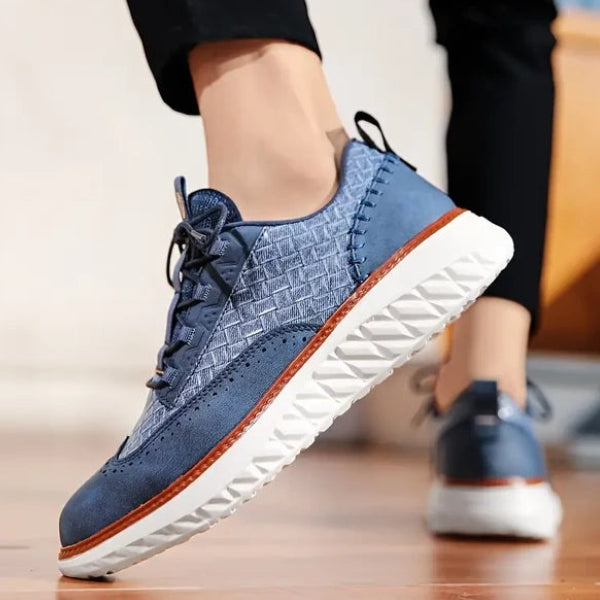 The Riviera Textured Weave Sneakers