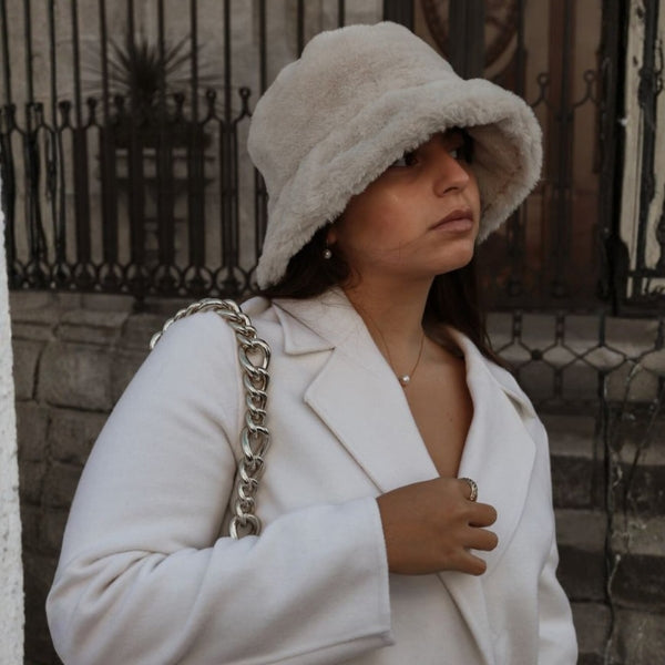 The Montmartre Faux-Fur Bucket Hat