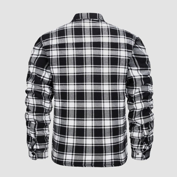 The Aspen Quilted Flannel Overshirt