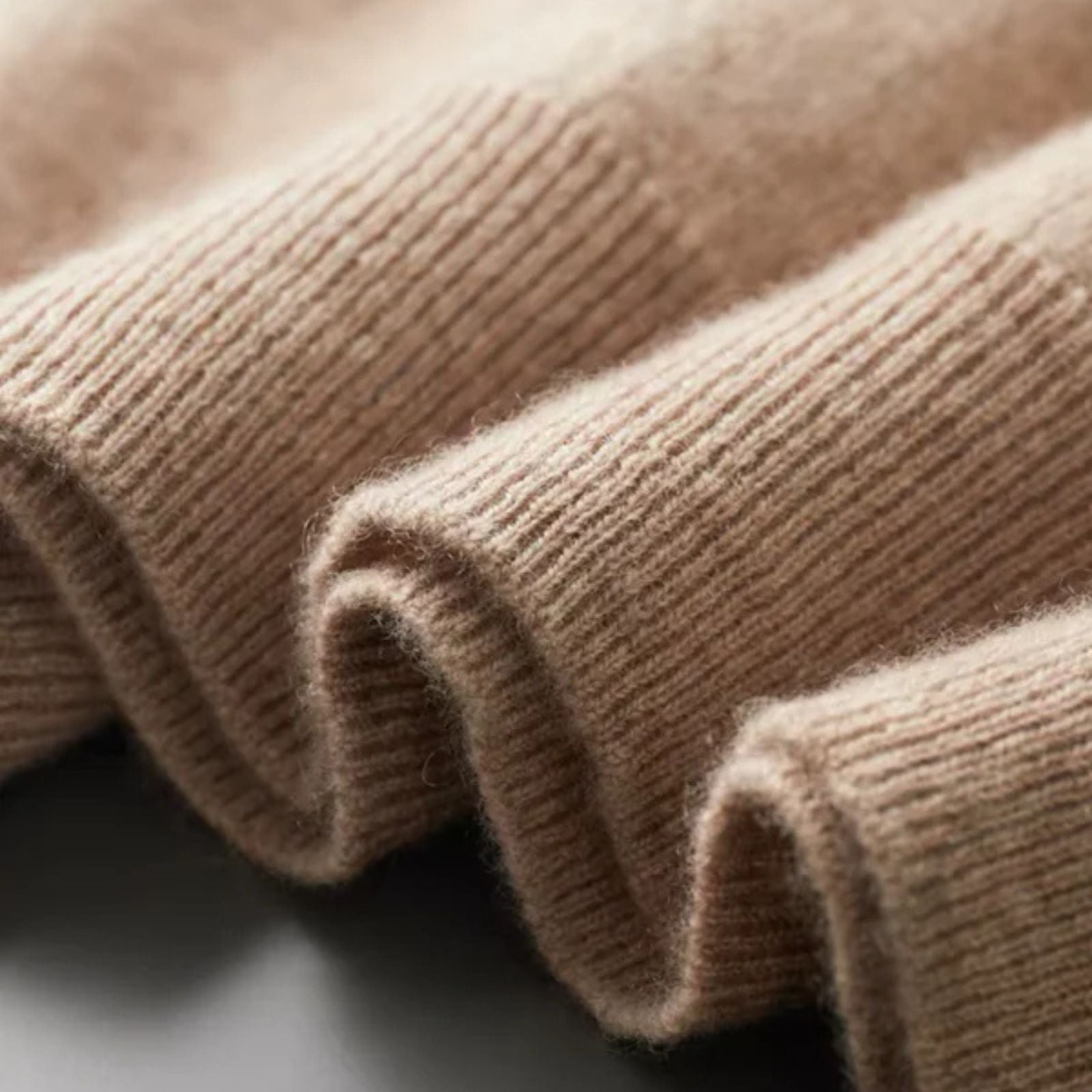 The Vienna Cashmere Mock Neck T-Shirt