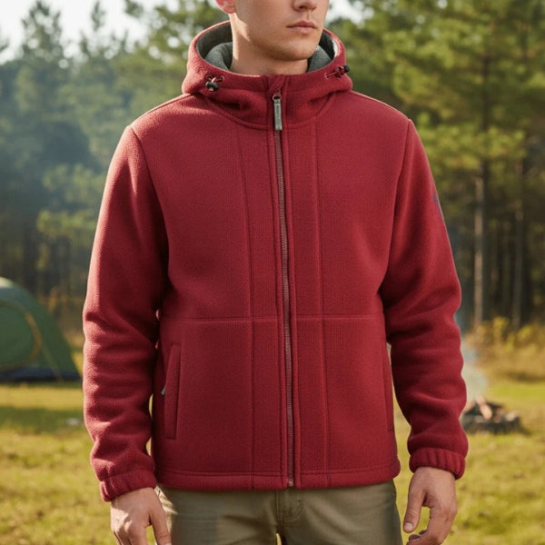 The Nordvik Insulated Hooded Fleece Jacket
