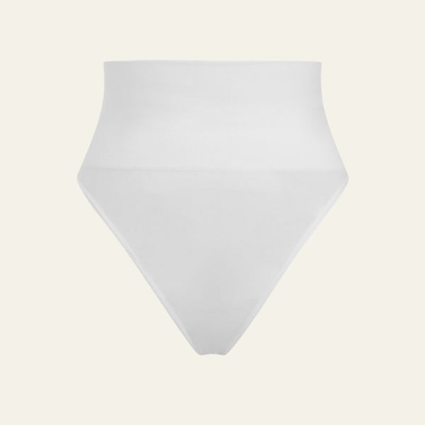 The Sculpt High-Rise Ribbed Thong Set