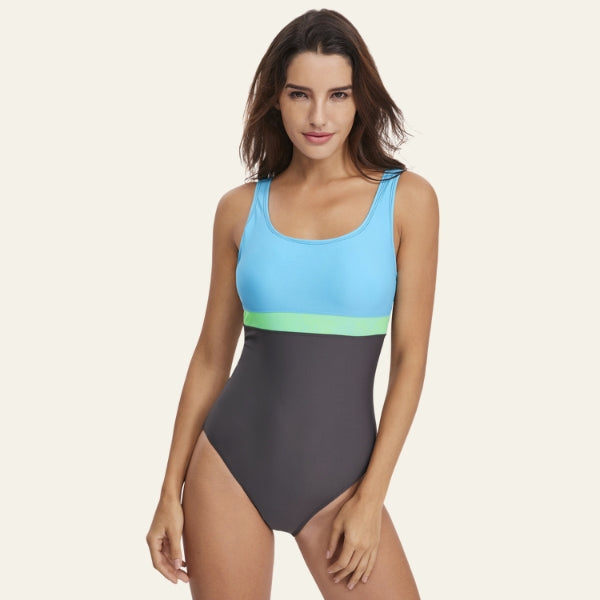The Riviera Scoop-Neck One-Piece Swimsuit