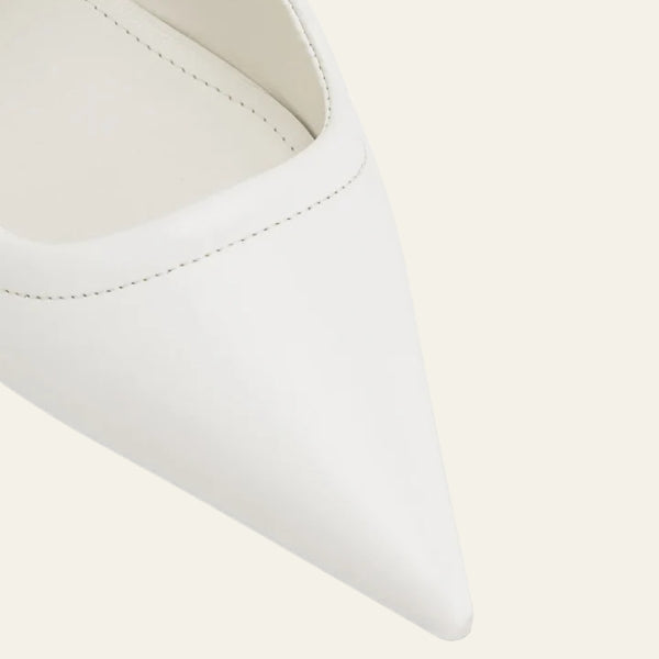 The Roma Metallic-Accent Pointed Mules