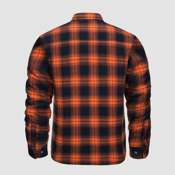 The Aspen Quilted Flannel Overshirt