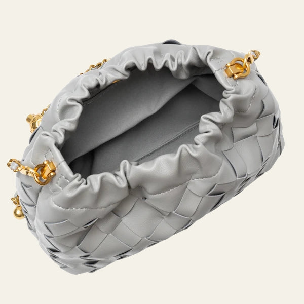 The Portofino Woven Chain Shoulder Bag