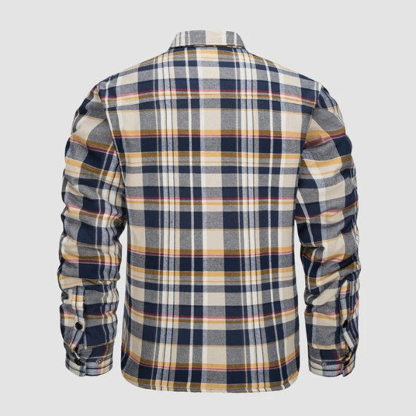 The Aspen Quilted Flannel Overshirt