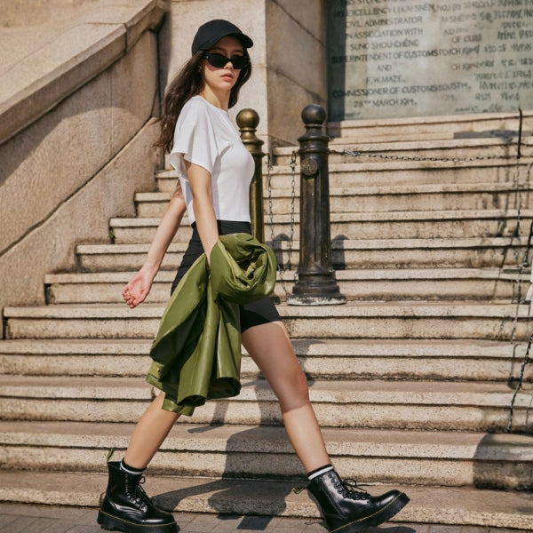 The Venice High-Waist Biker Shorts