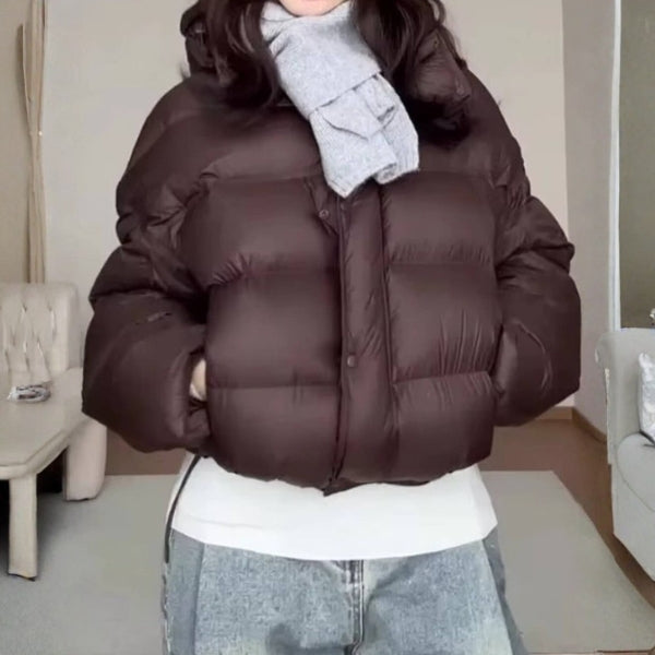 The Aspen Hooded Quilted Puffer Jacket