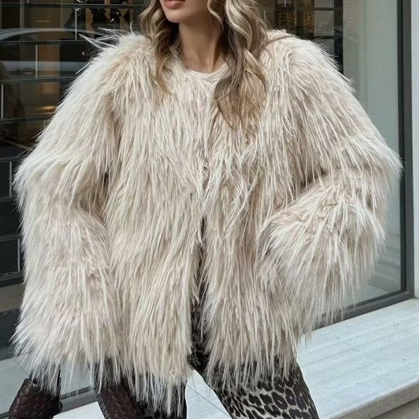 The Aspen Plush Faux-Fur Jacket