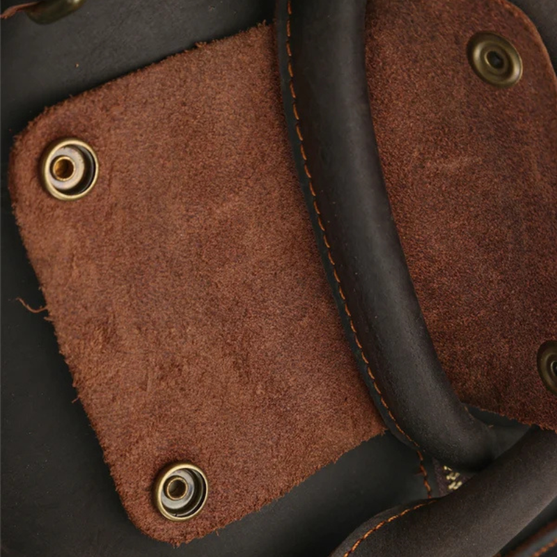 The Lucerne Leather Weekender Bag