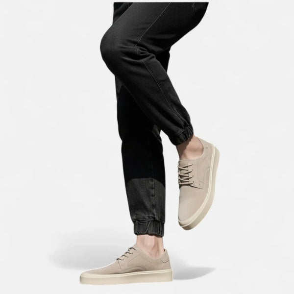 The Lisbon Suede Lace-Up Sneaker