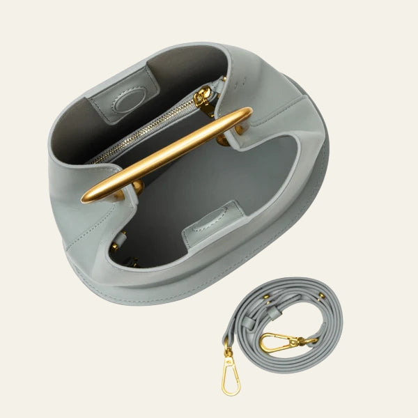 The Vienna Sculpted Handle Mini Handbag