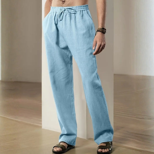 The Malibu Drawstring Eco-Linen Trousers