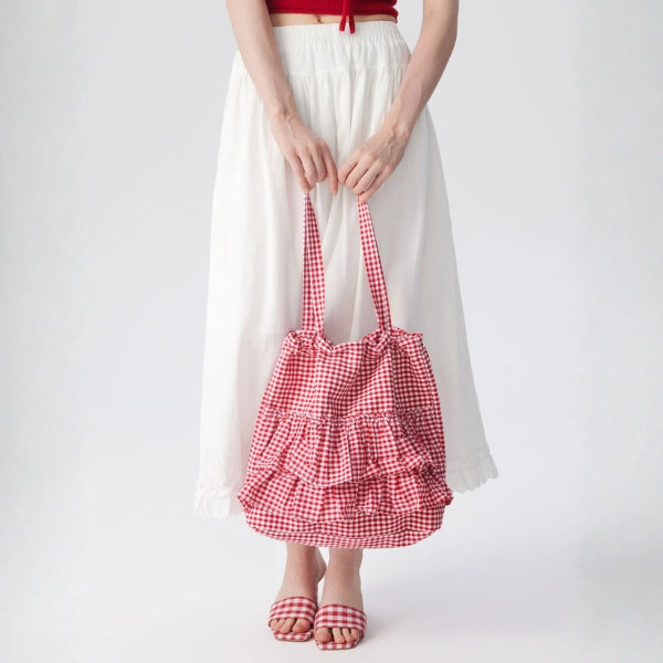 The Provence Tiered Ruffle Tote