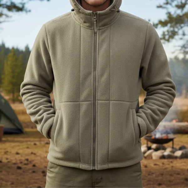 The Nordvik Insulated Hooded Fleece Jacket