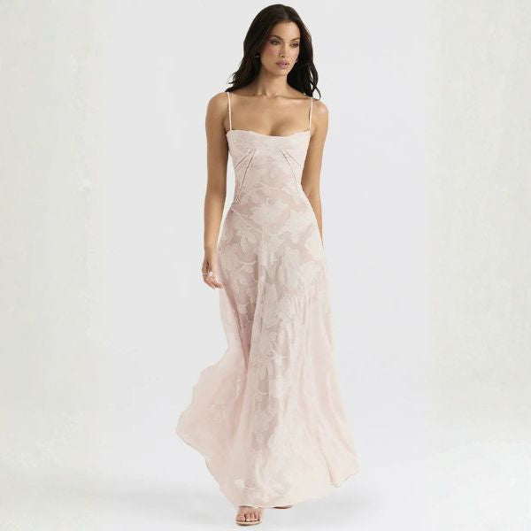 The Elowen Floral Lace Maxi Dress