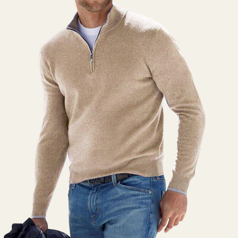 The Edinburgh Quarter Zip Sweater