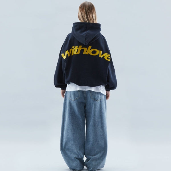 The Alpine Back-Print Hooded Sweater