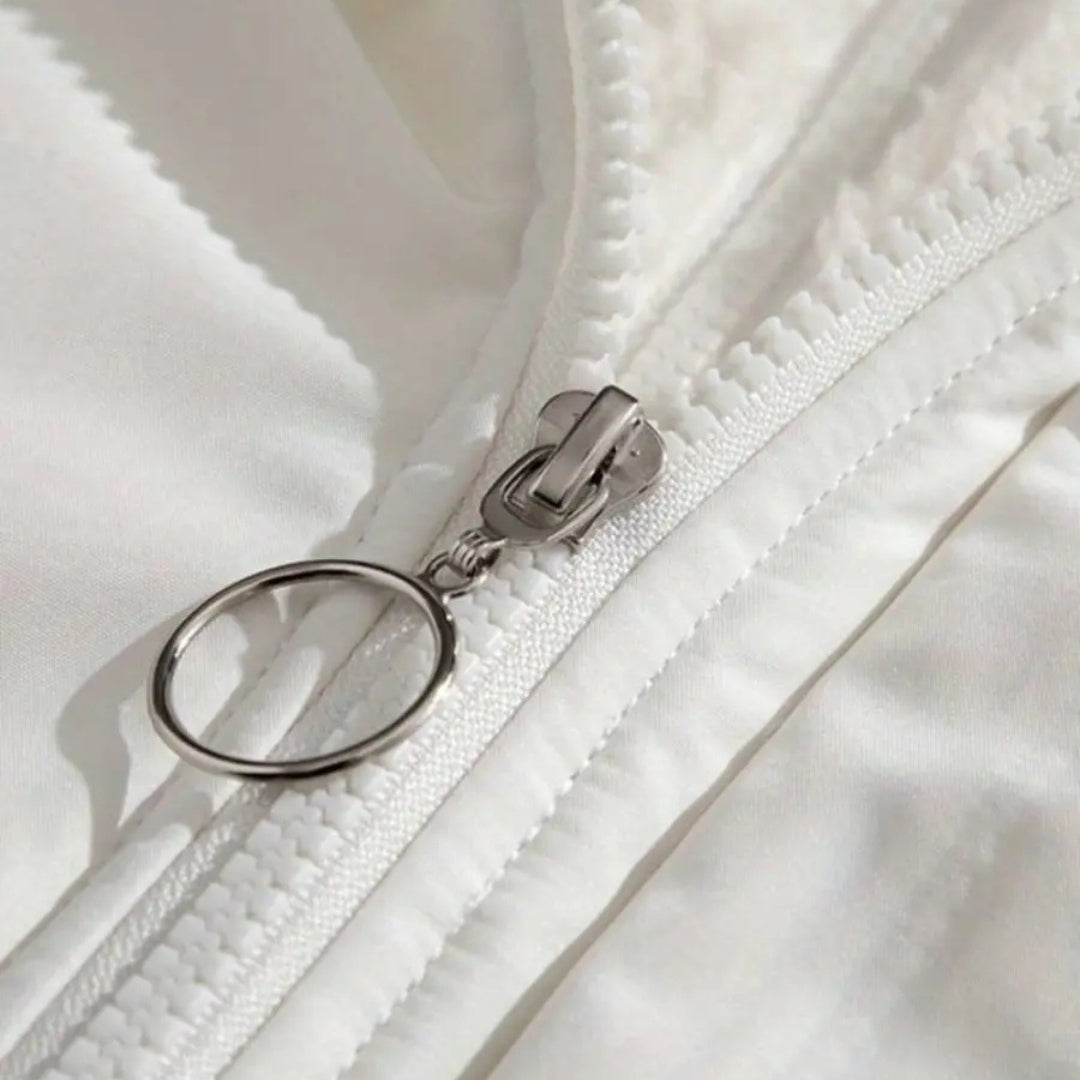 The Aspen Fleece-Lined Hooded Puffer Jacket