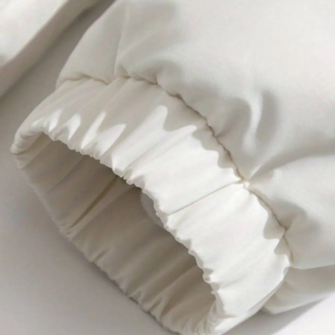 The Aspen Fleece-Lined Hooded Puffer Jacket