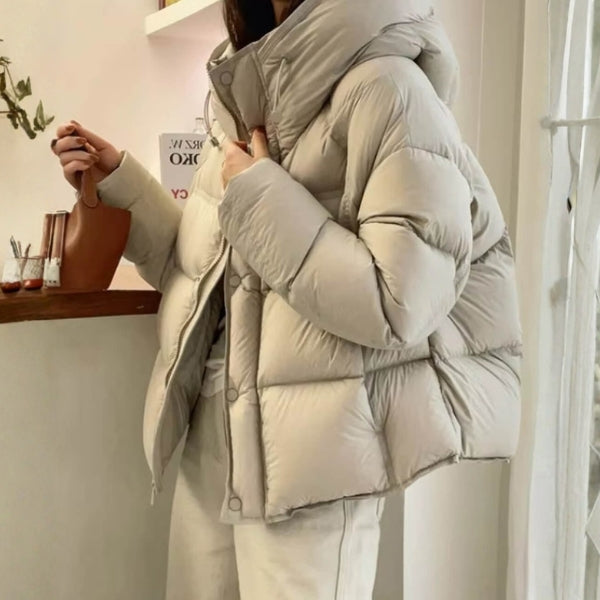 The Aspen Hooded Quilted Puffer Jacket