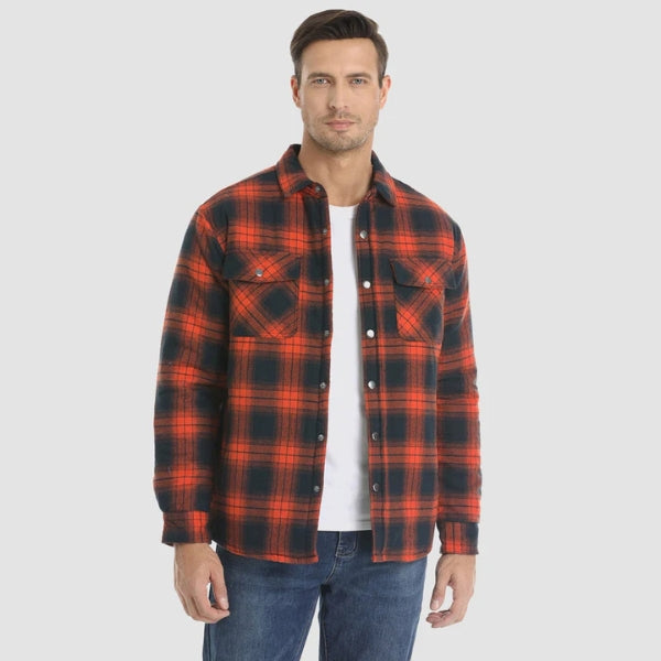 The Aspen Quilted Flannel Overshirt