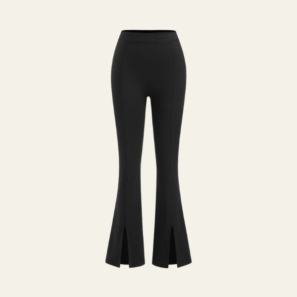 The Kyoto Split-Hem Flare Leggings