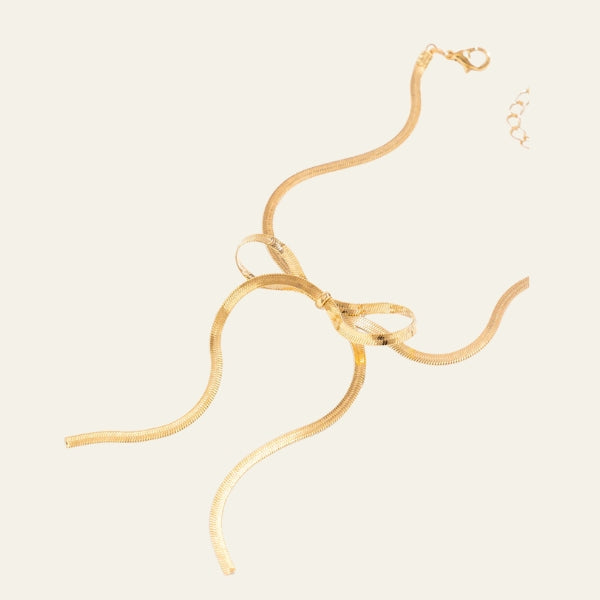 The Riviera Bow-Knot Anklet